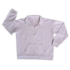 MARC NEW YORK ANDREW MARC Lavender Long Sleeve Collared 1/4 Zip Shirt Women’s